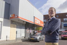 Voormalig ondernemer van de gesloten C1000 Jan van der Weele (fotograaf: Jan Sibon)