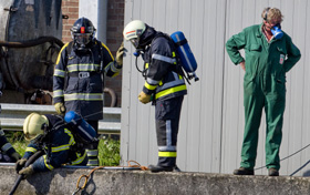 Brandweer in actie (archieffoto  ANP Ed Oudenaarden)