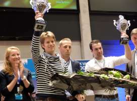 Jan Thij Bakker (links) en Koen Koolen (rechts) - Foto: Distrifood