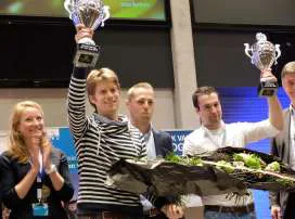 Jan Thij Bakker (links) en Koen Koolen (rechts) - Foto: Distrifood