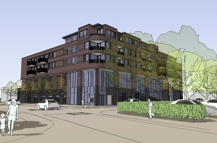 Artist impression Bouwbedrijf van Wijnen