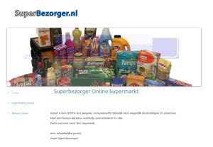 Superbezorger.nl ligt stil vanwege reorganisatie
