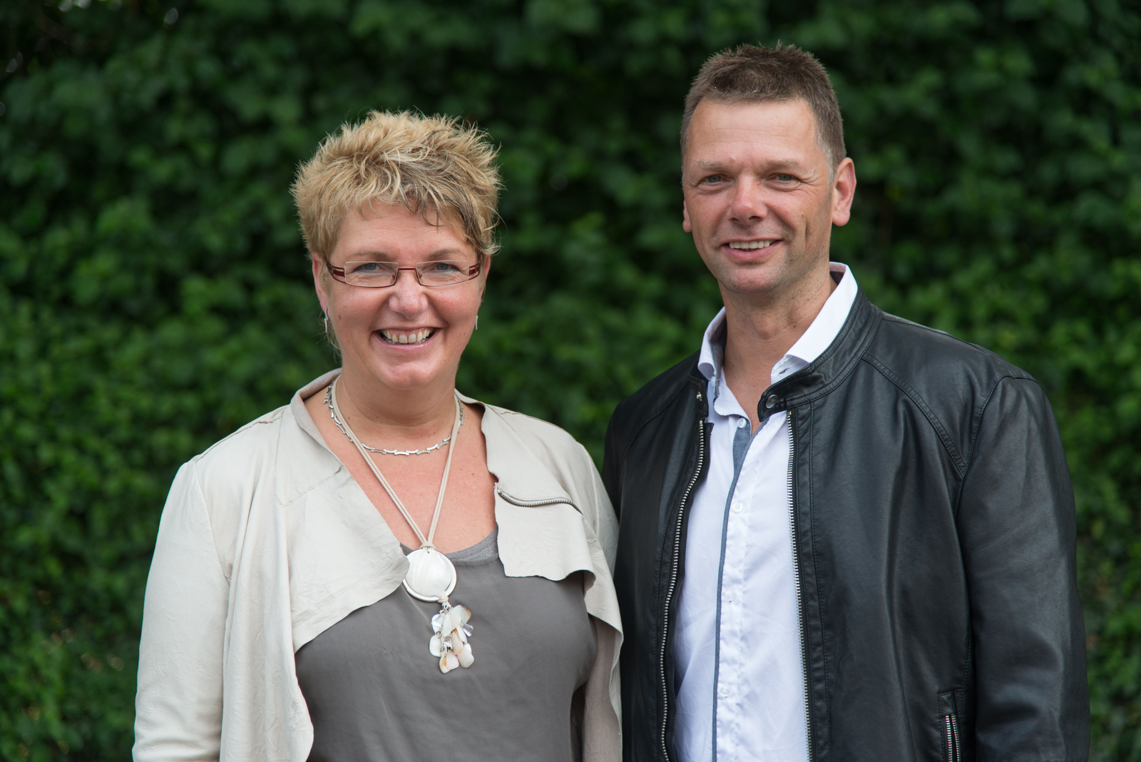 Archieffoto Tiny en Jan Poissonnier.