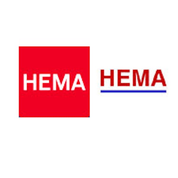 sponsor Geld rubber verkenner Hema rolt nieuw logo uit