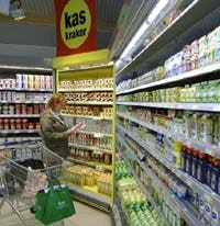 Prijzen in supermarkt stijgen fors