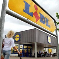 Lidl geeft big shoppers weg aan klanten