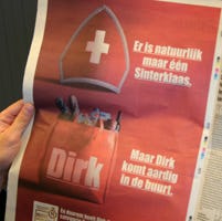 Dirk van den Broek speelt voor Sint