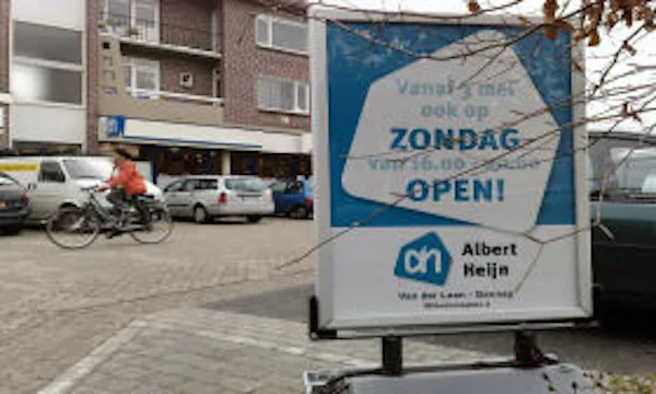 Alle winkels Boxmeer op zondag open