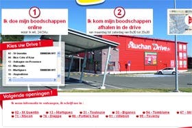 Nederlandse handleiding Auchan-drive