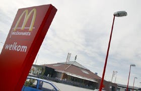McDonald's start vegetarisch restaurant