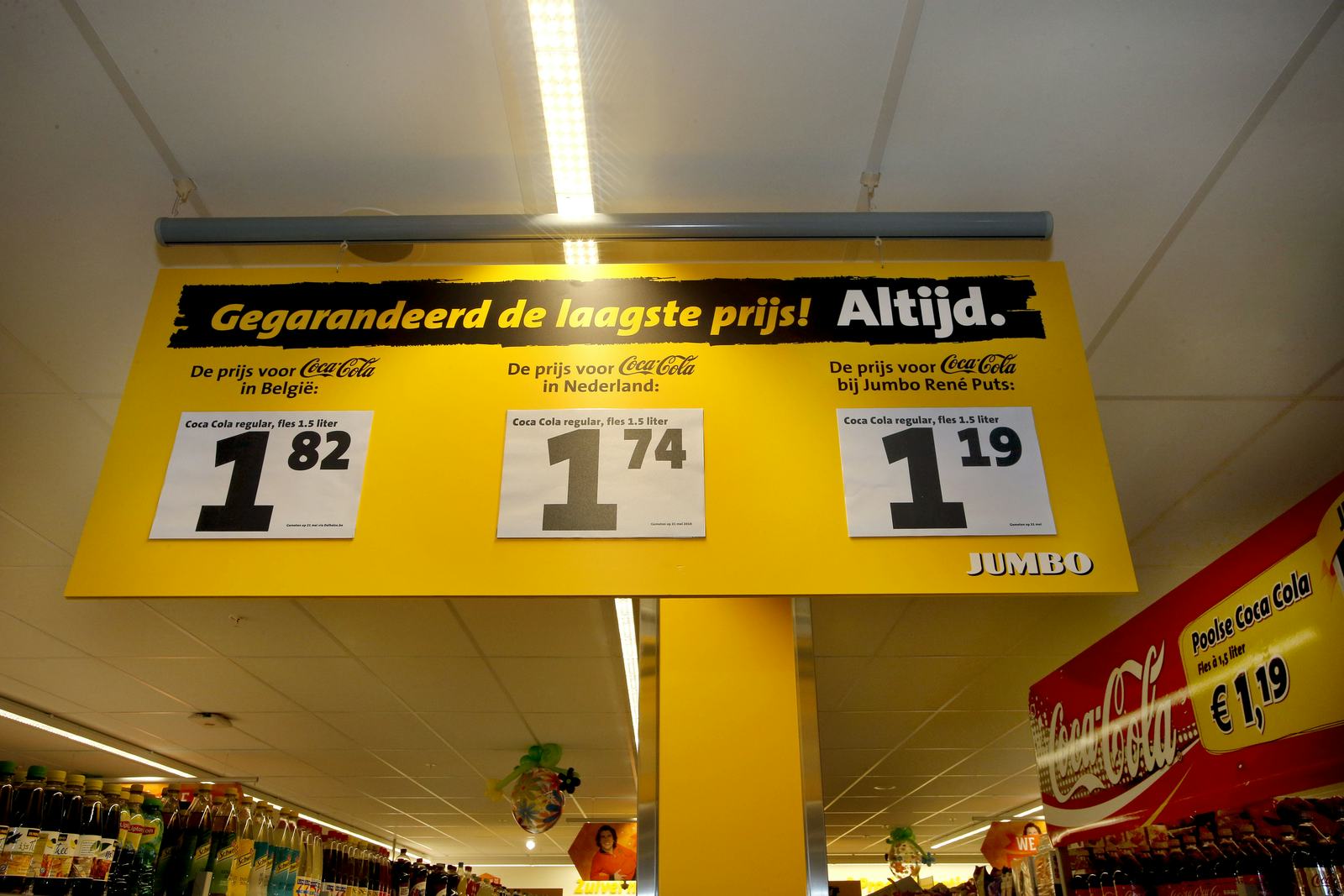 Jumbo in de clinch met fabrikanten