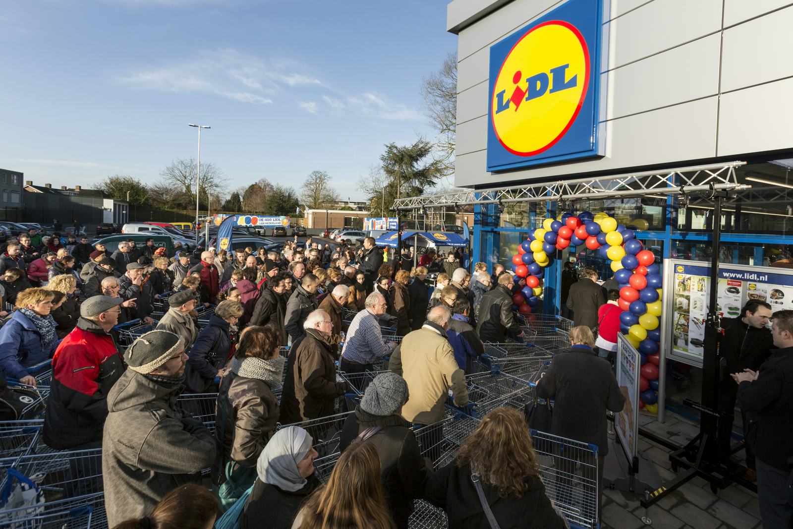 Lidl derde in verkiezing retailers