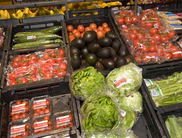 Tekort in groenteschap door slecht weer