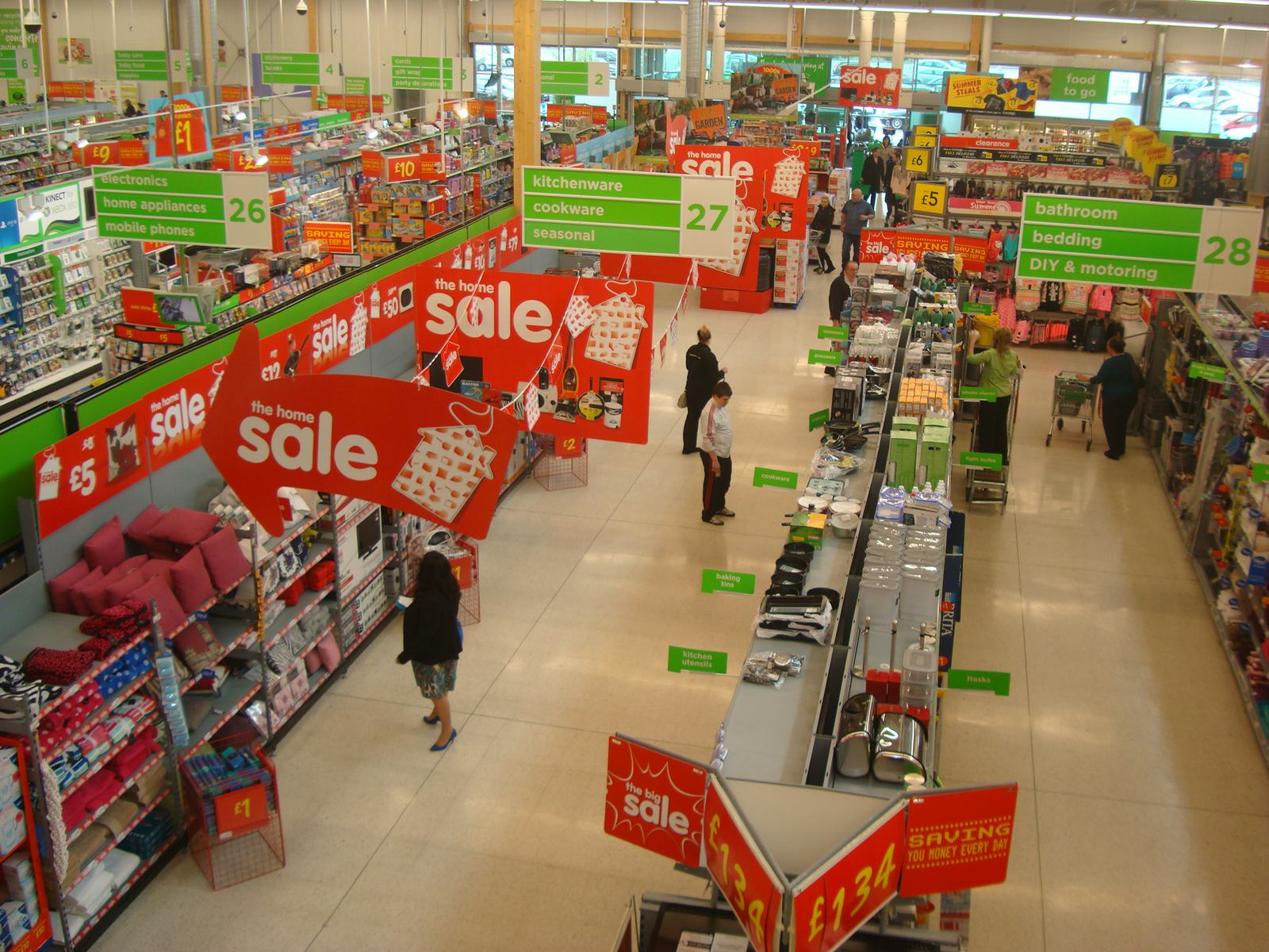 Wie weet heeft een Britse super als deze Asda straks een nieuw labelsysteem.