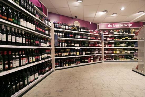 Archieffoto - Wijn bij Plus