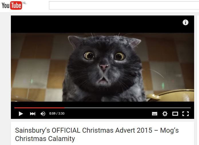 Sainsbury's miljoenen views met kerstvideo