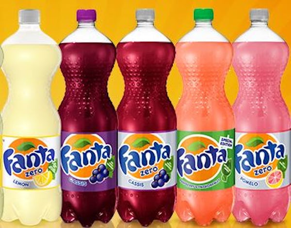 Fanta Lanceert Limited Editions