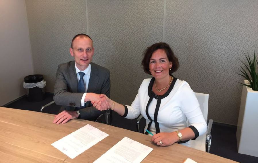 Aart van Haren (Vomar) & Jacobine den Hertog (Marshoek)