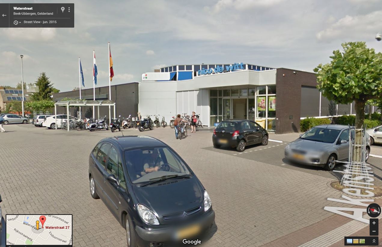 Plus Nico de Witt in Beek bij Nijmegen, mag uitbreiden van de Raad van State. Foto: Google Streetview