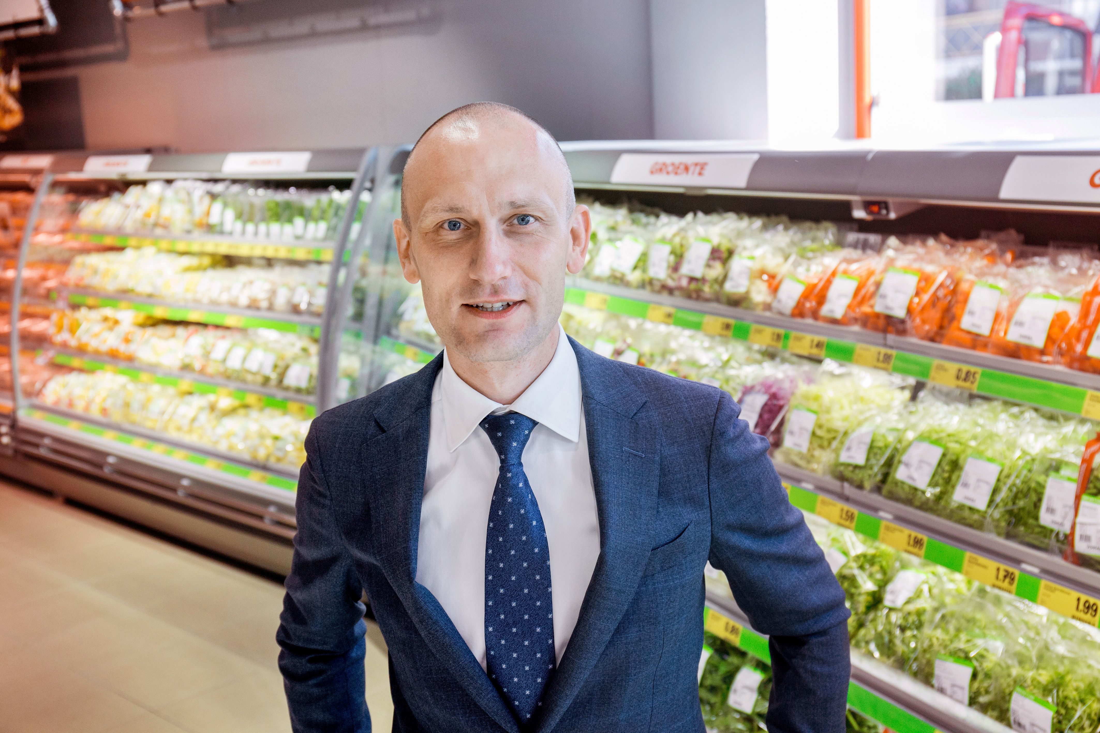 Archieffoto: Aart van Haren, algemeen directeur Vomar in 2016