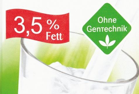 De Lidl-melk voert voortaan het certificaat 'Ohne Gentechnik'