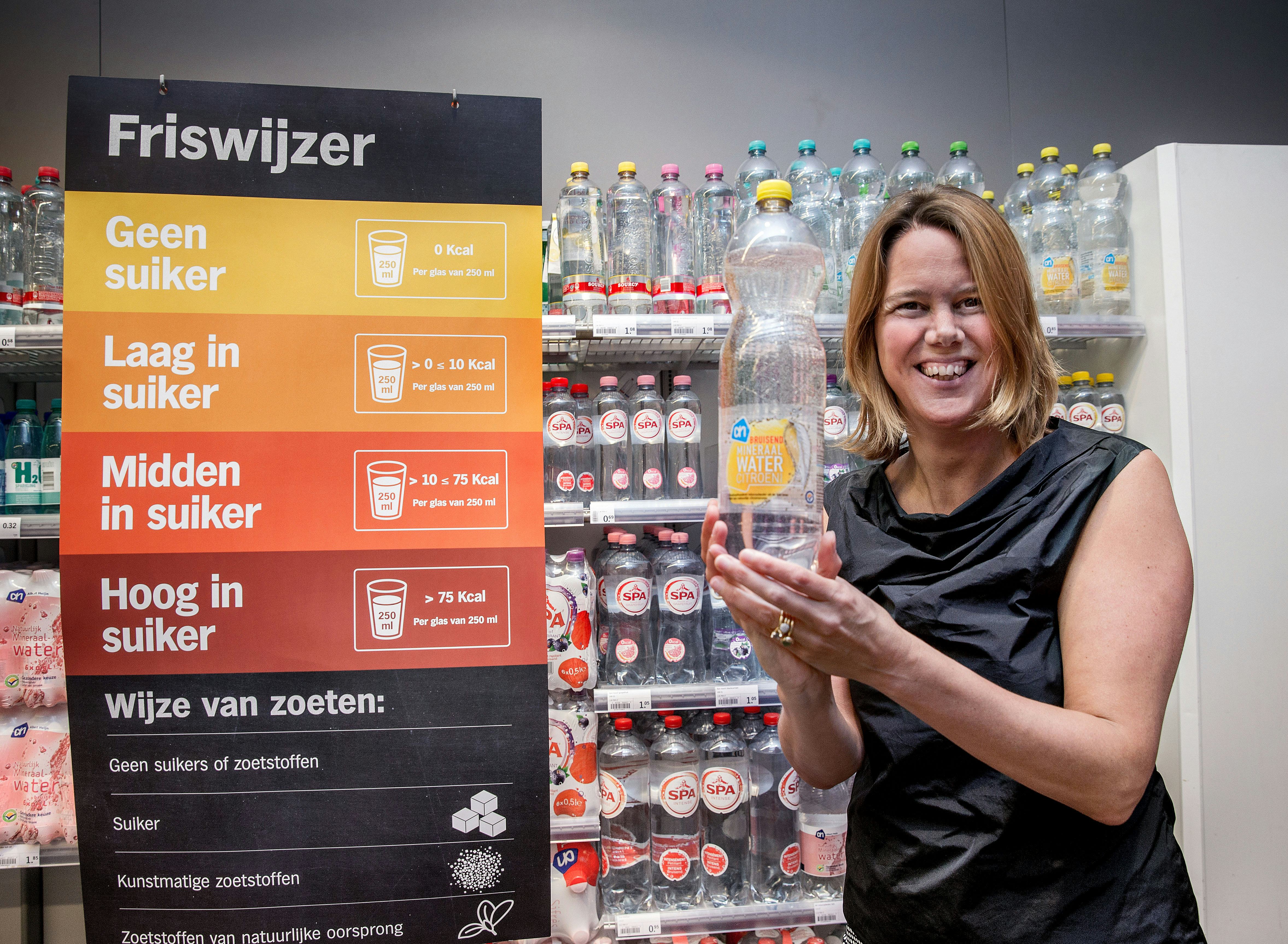Marit van Egmond tijdens de oorspronkelijke presentatie van de Friswijzer.