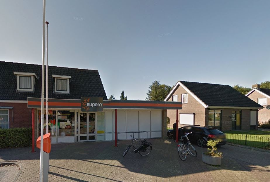 De voormalige Superrr in Geesbrug. Foto: Google Streetview