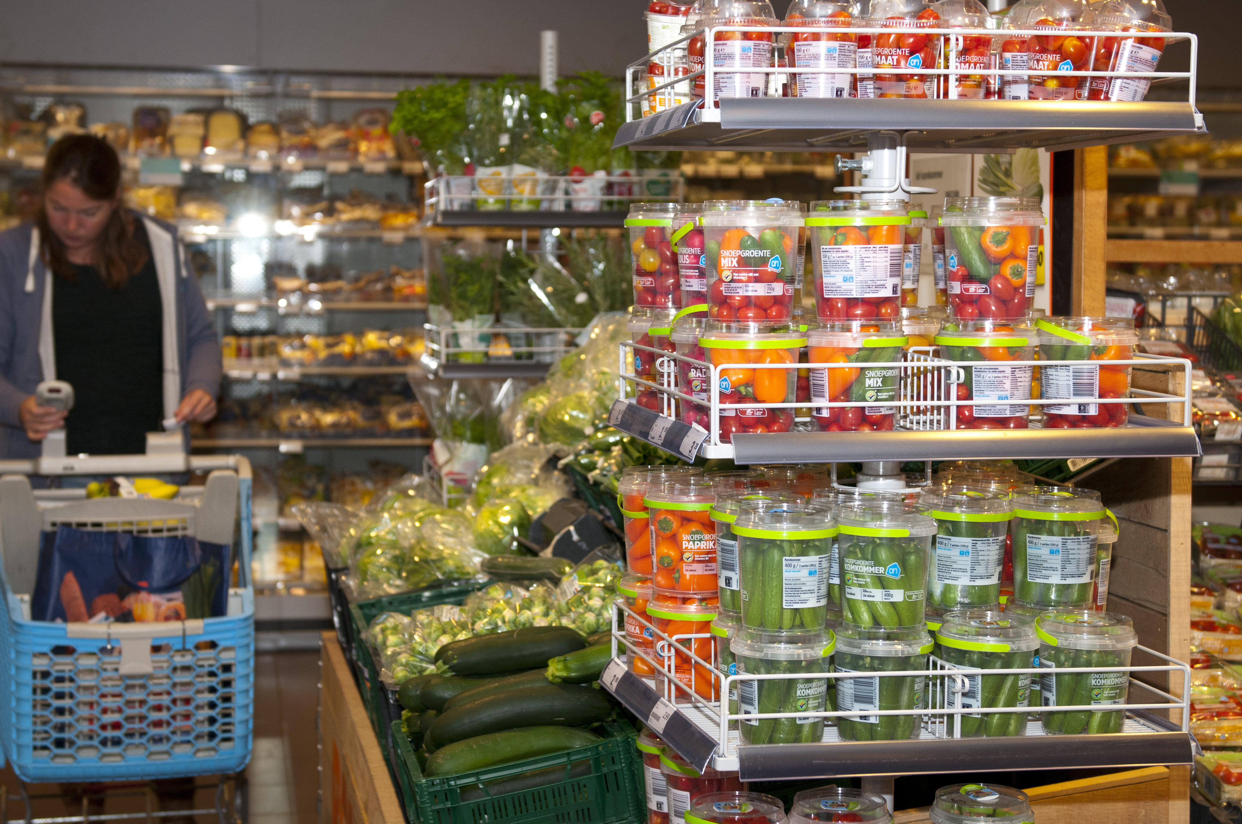 Archieffoto snoepgroente bij Albert Heijn. Foto: Wick Natzijl