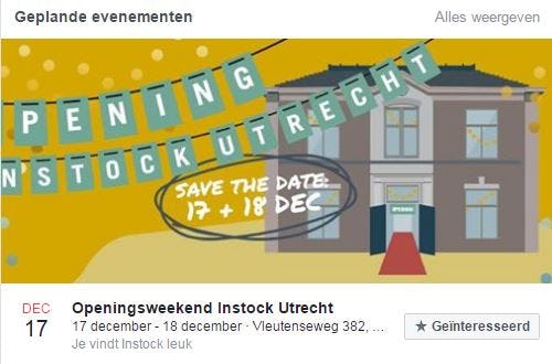 Instock opent december in Utrecht