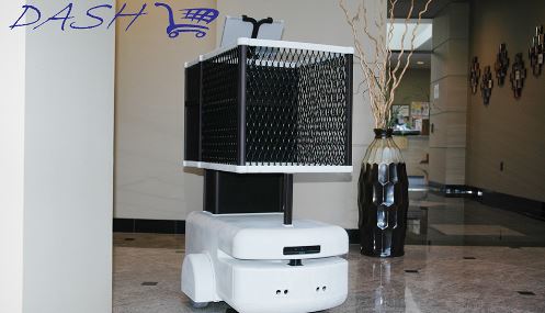De Dash zelfrijdende winkelwagen