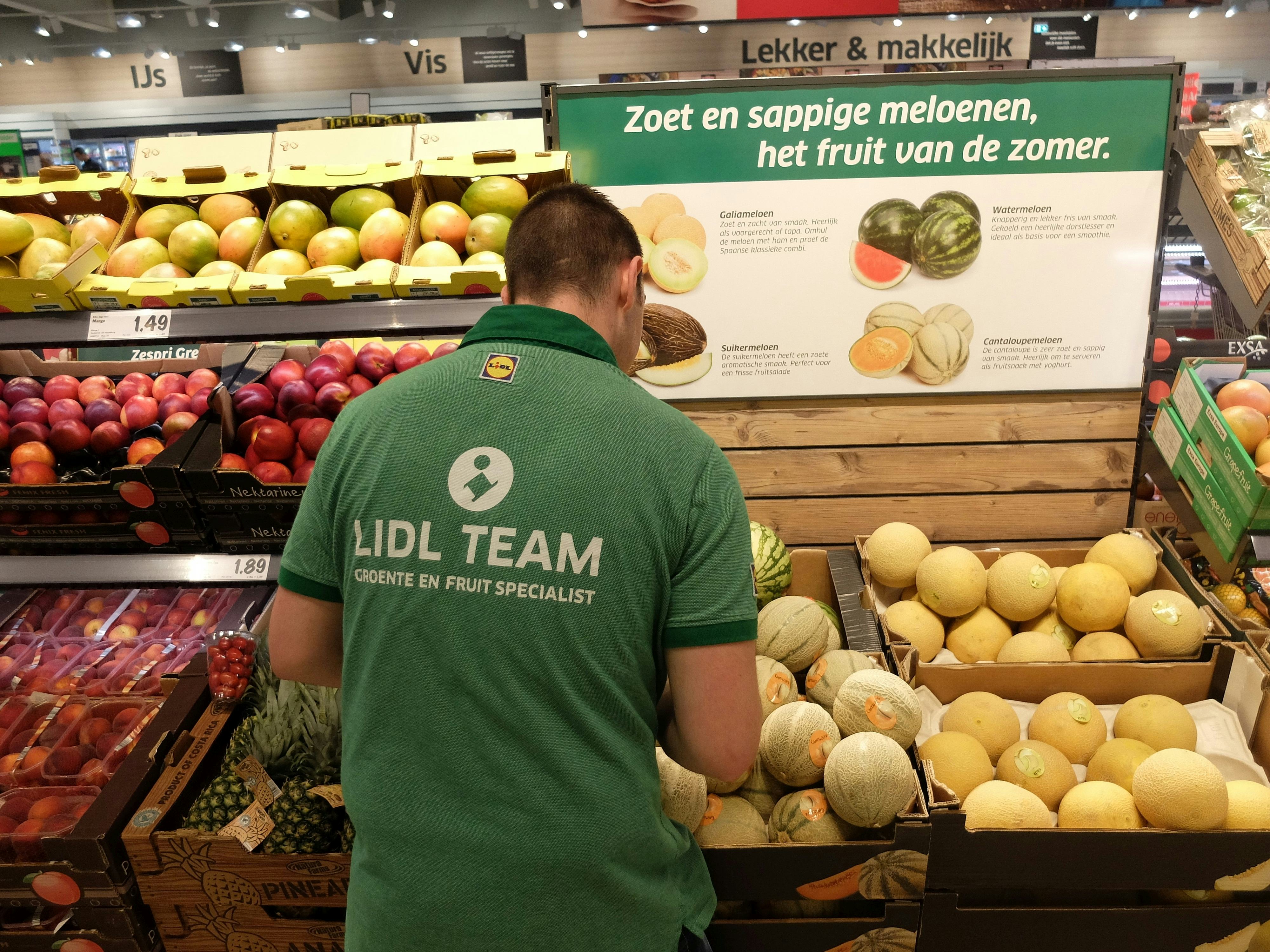 Competitief Reinig de vloer Wegenbouwproces Lidl roept nationale dag uit voor groente en fruit
