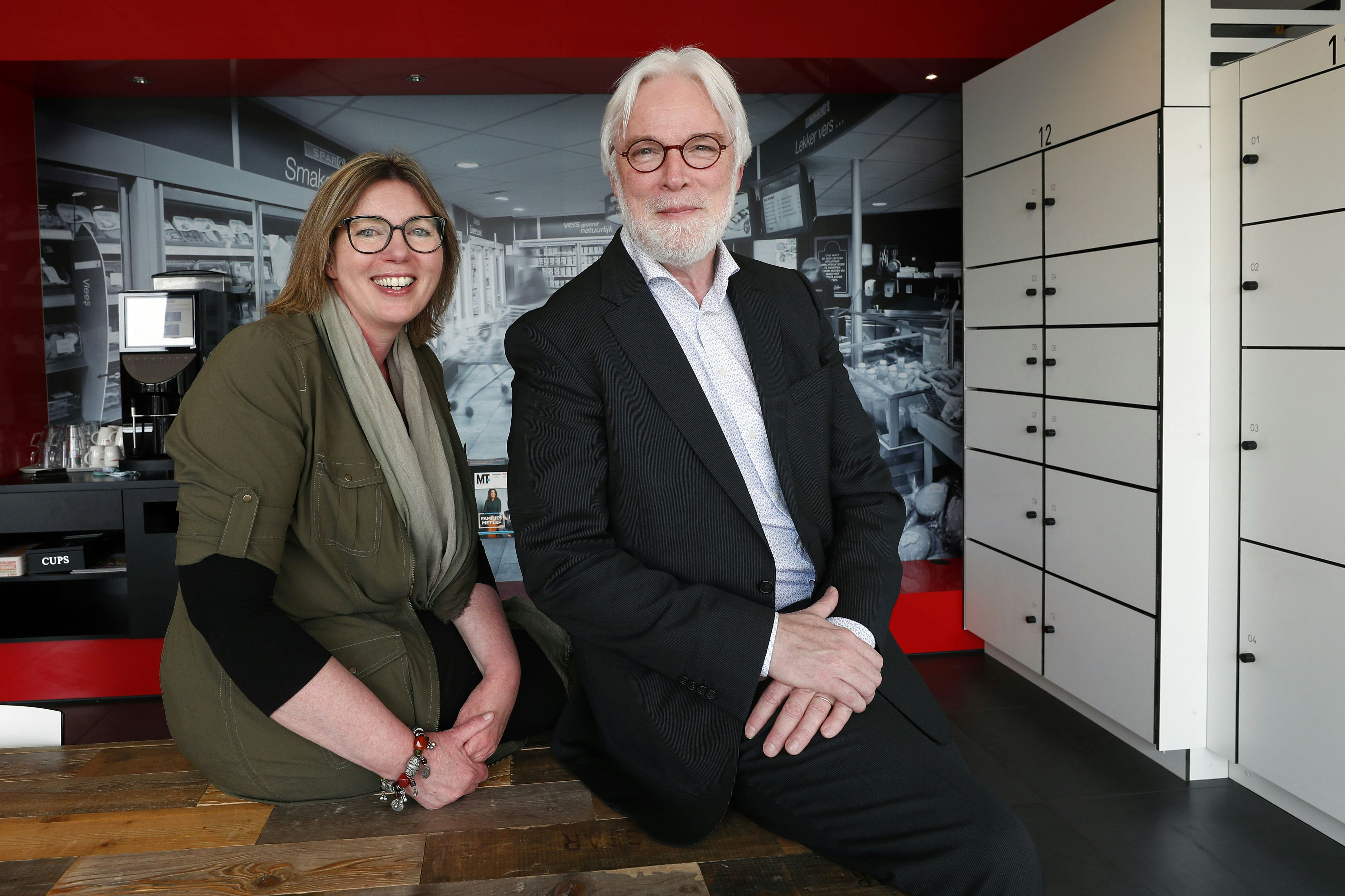 Susanne Kroon & Sjaak Kranendonk van Spar.
