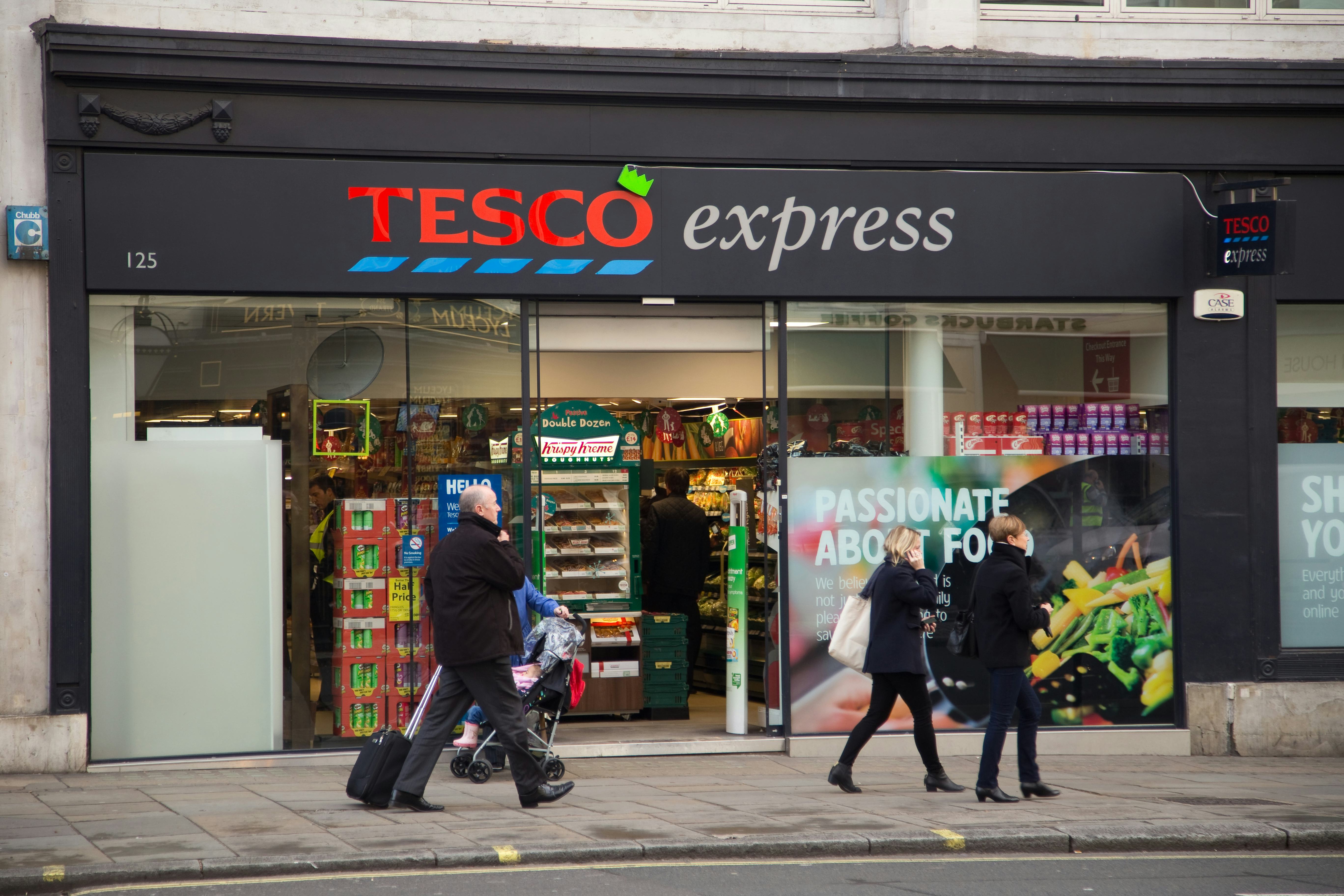 De Britse supermarktketen Tesco. Foto: Shutterstock