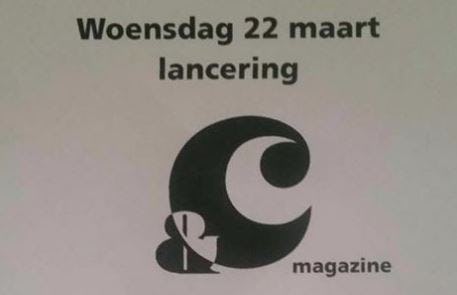 AH Nootdorp promootte de lancering van glossy &C van Chantal Janzen met een actie.