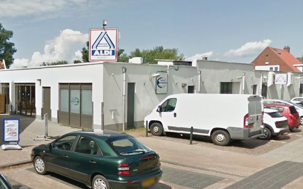 De huidige Aldi in Sint Annaparochie. Foto Google Streetview