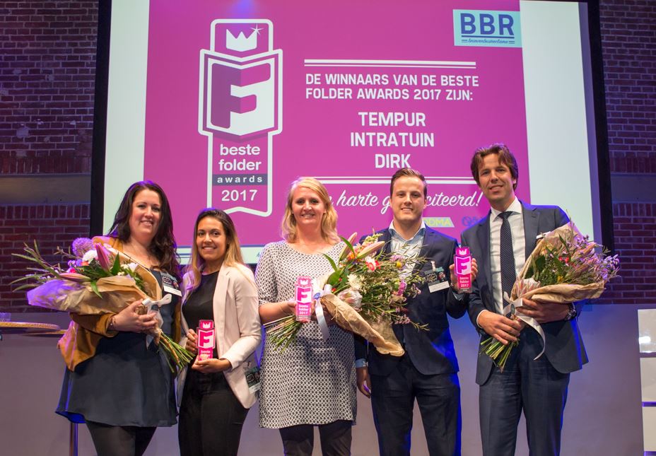 De winnaars van De Beste Folder Awards