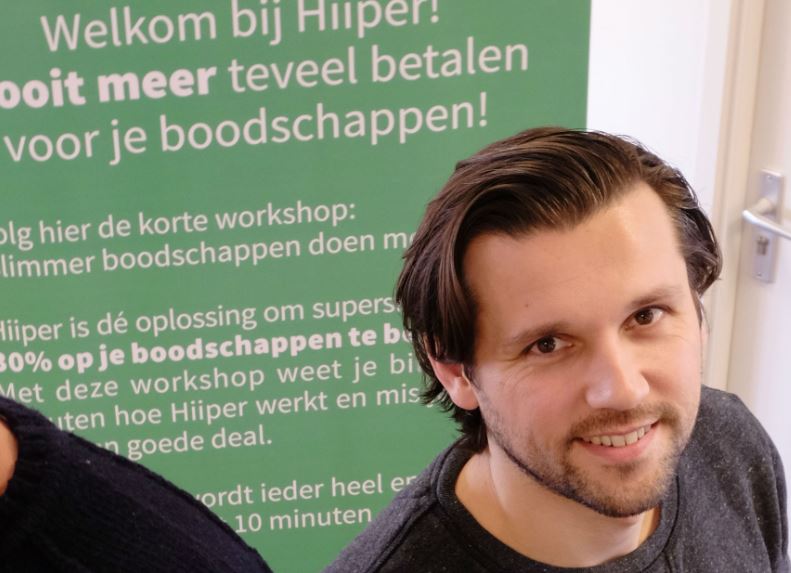 Jasper Gerritsen van prijsvergelijkingsapp Hiiper