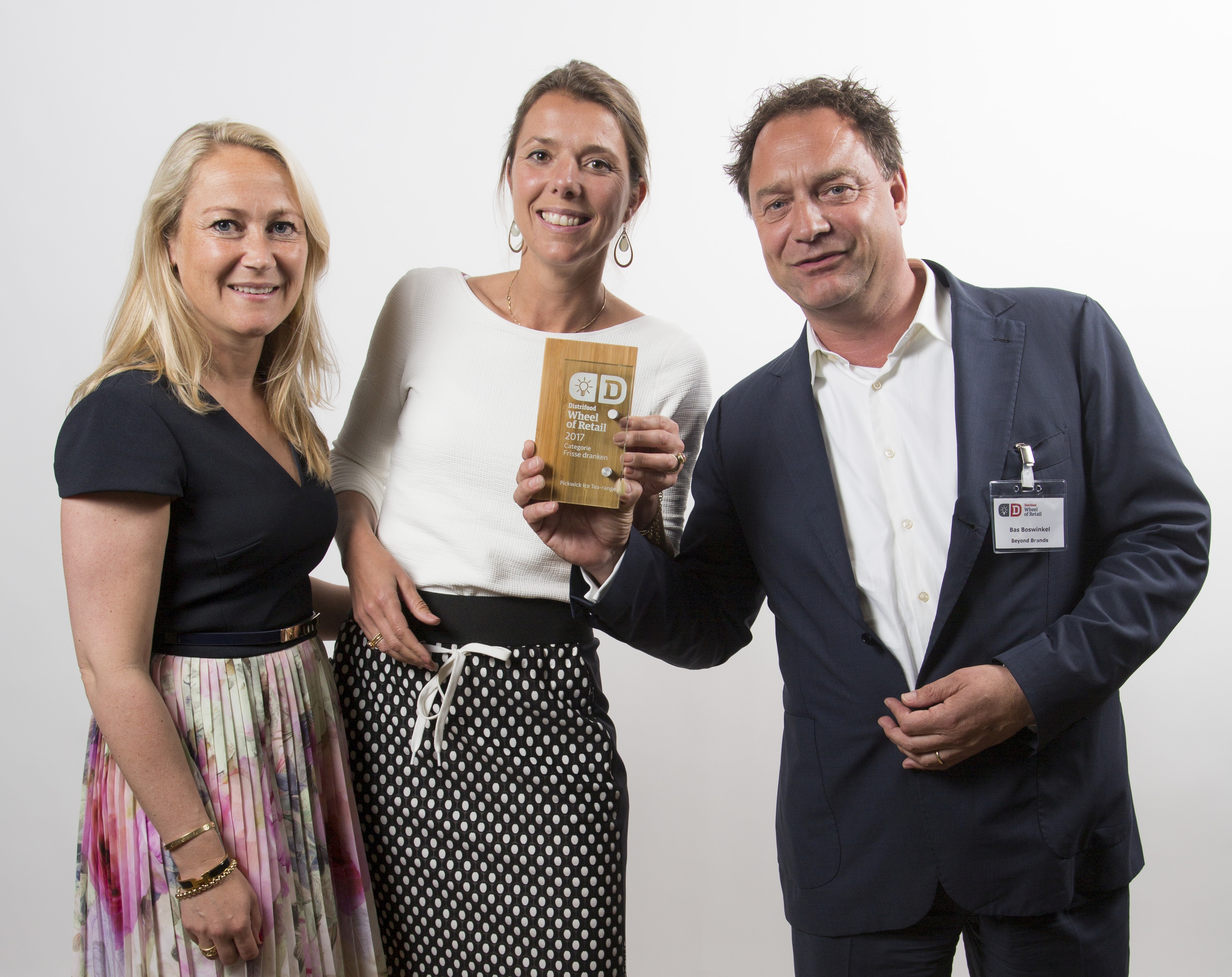 Het team van Beyond Brands tijdens de Wheel of Retail-uitreiking eerder dit jaar. Foto: Koos Groenewold