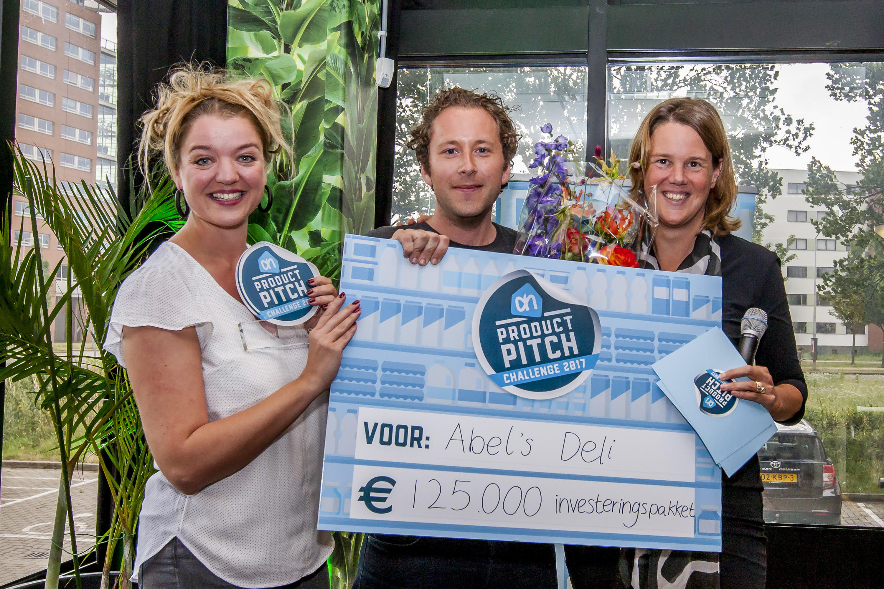 Abel's Deli won de AH product pitch in 2017