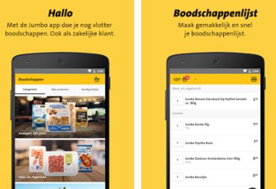 Nieuwe App Jumbo