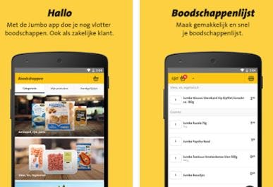 Nieuwe App Jumbo