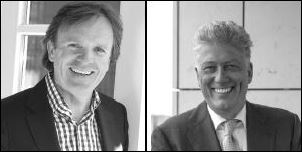 Erik Bras (l) en Tom Heidman (r)