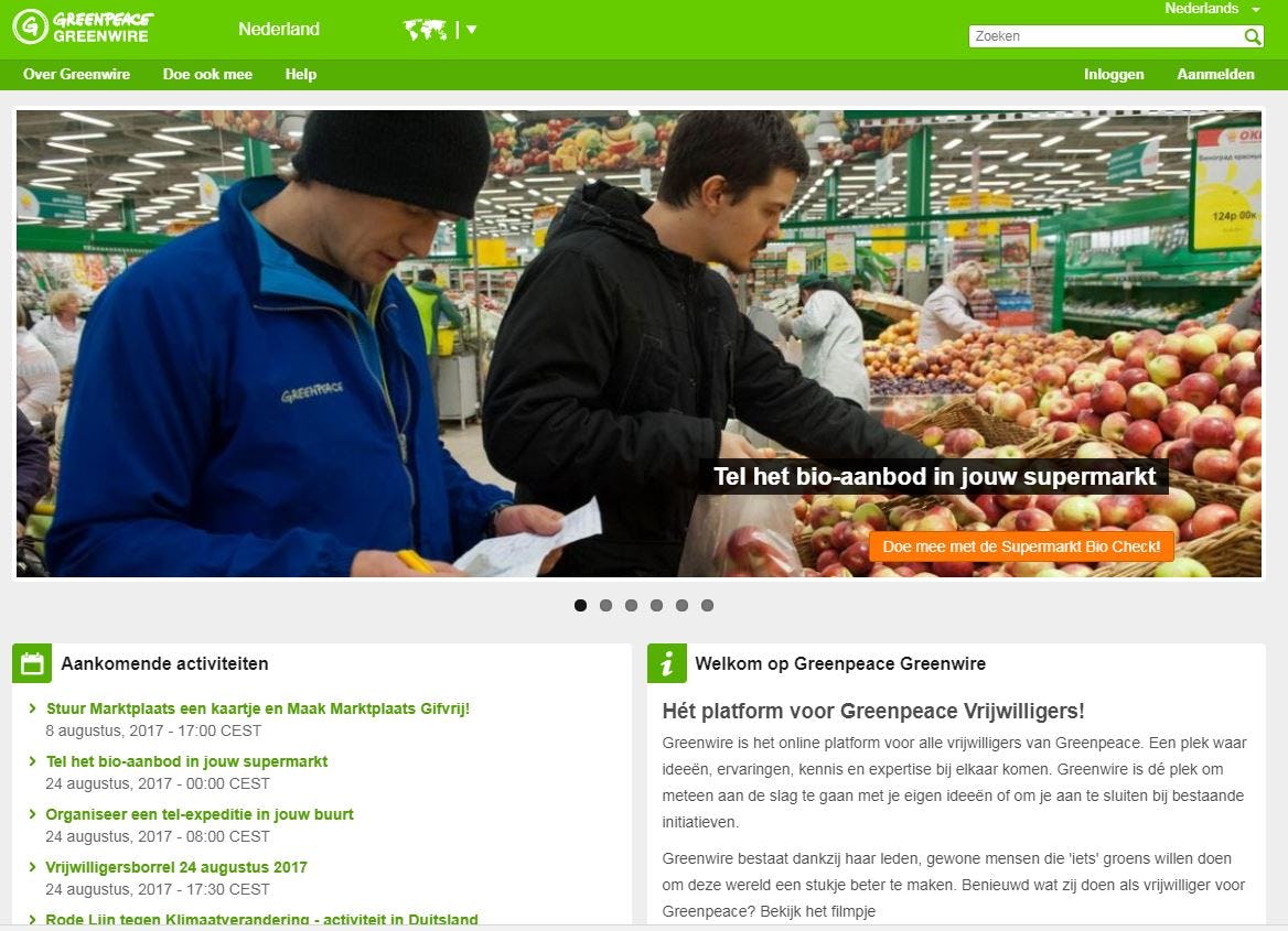 Greenpeace telt bio-aanbod supermarkten