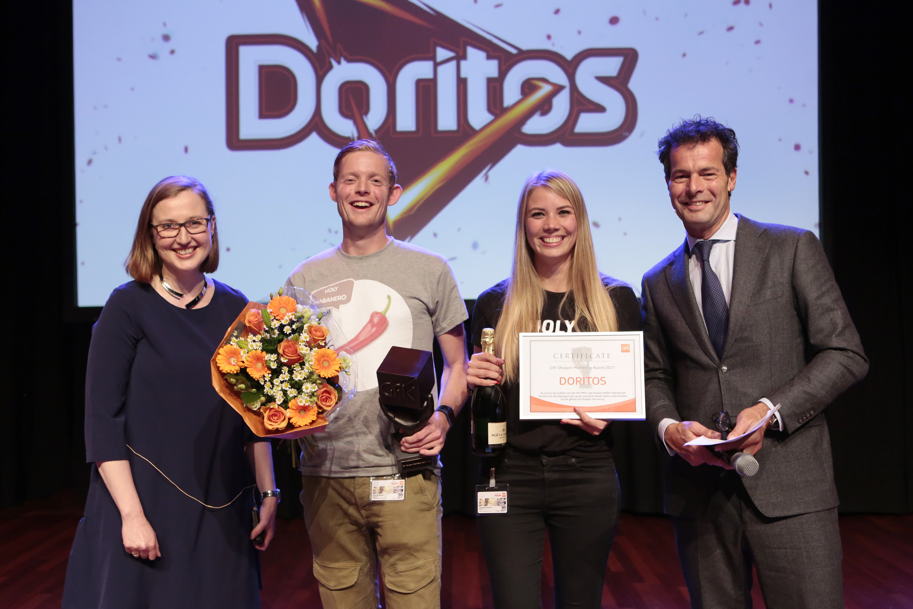 21-09-2017 AMERSFOORT, UITREIKING SHOPPER MARKETING AWARD TIJDENS GFK JAARCONGRES.

©STUDIO KASTERMANS/DANIELLE VAN COEVORDEN