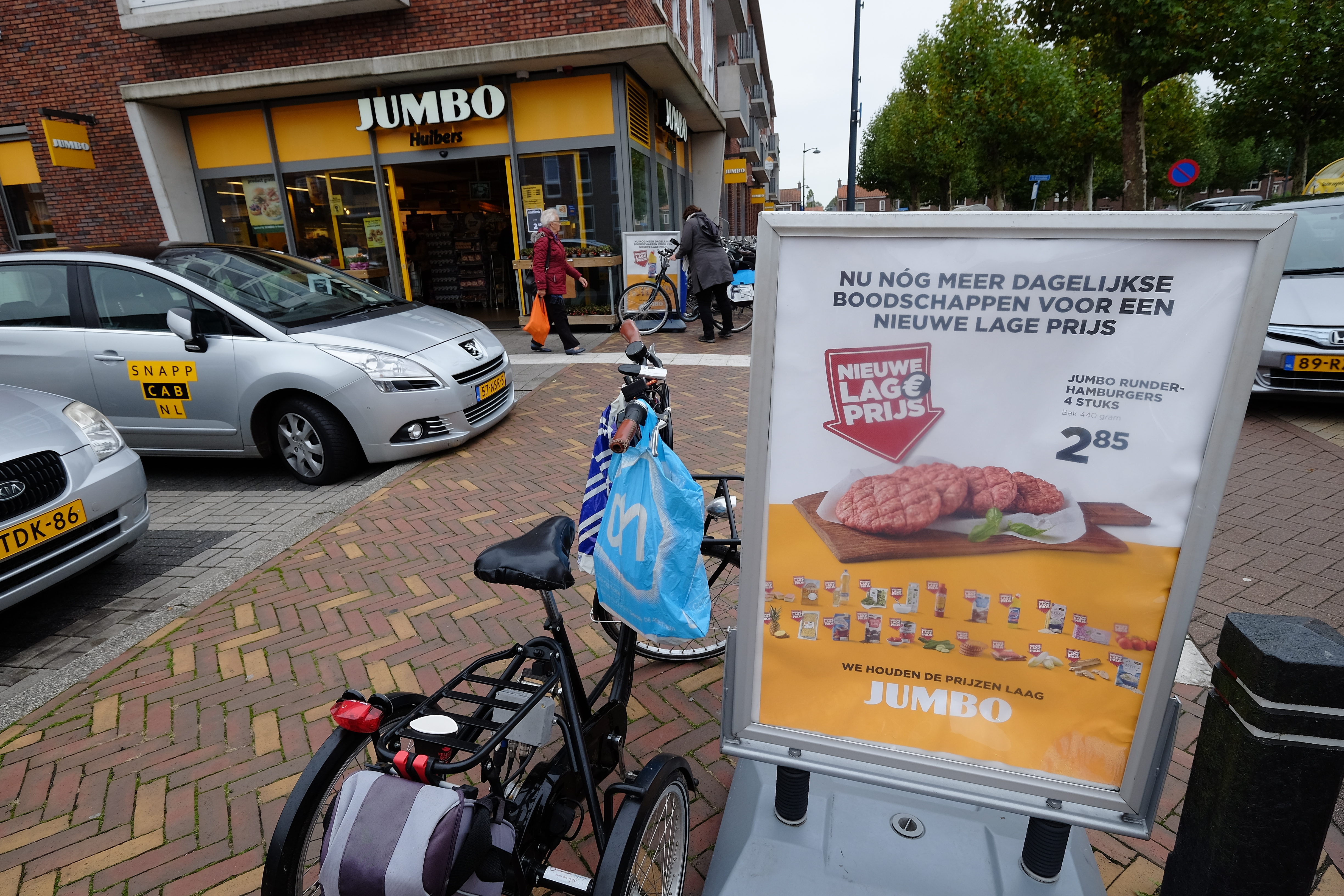Jumbo startte begin oktober met een prijzenslag. Vooral met huismerkproducten
