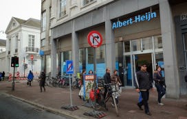 De AH aan de Groenplaats in Antwerpen.