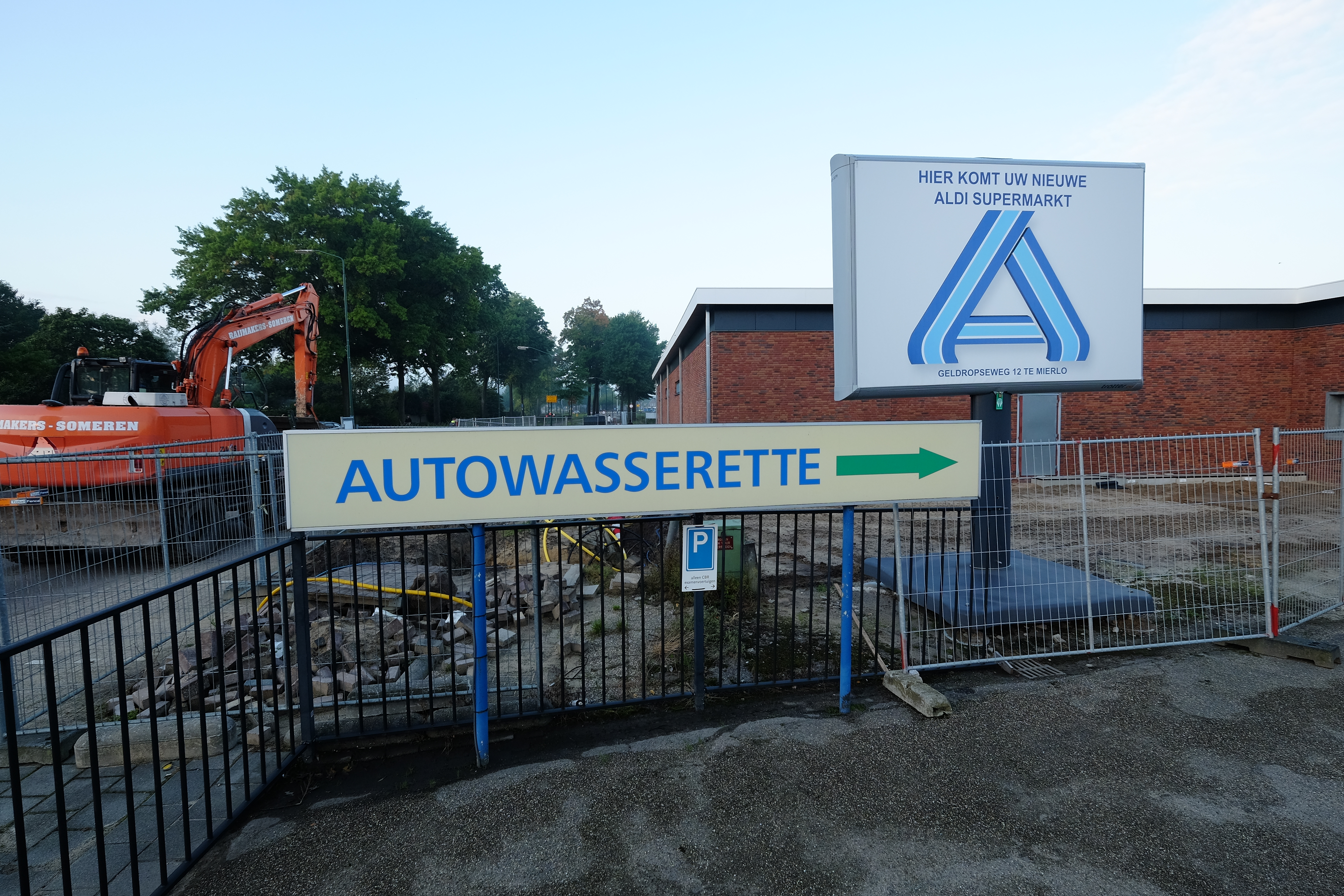 Aldi Mierlo in aanbouw. Foto: Distrifood