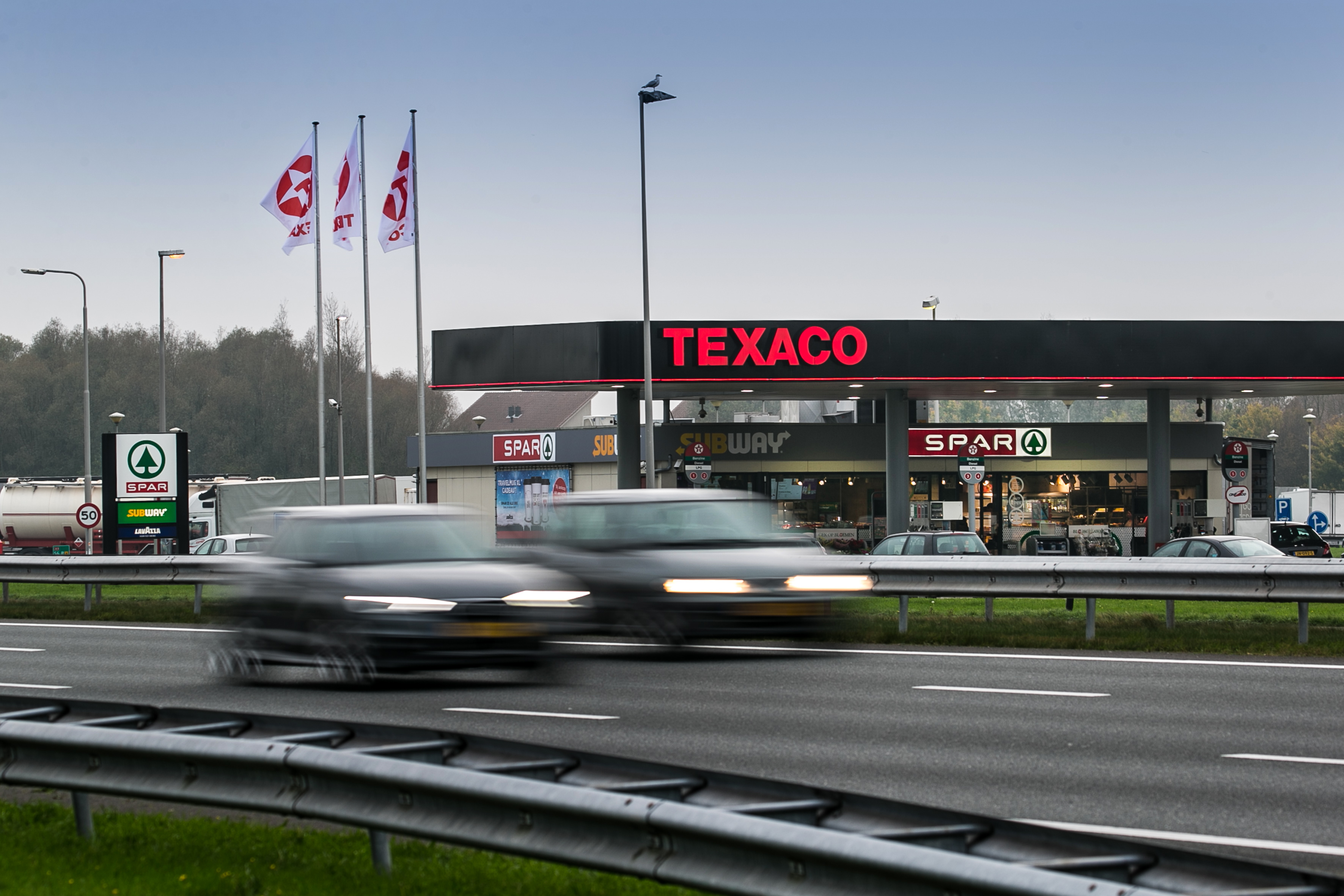 Spar Express langs de A9 bij Heemskerk. Foto: Sebastiaan Rozendaal