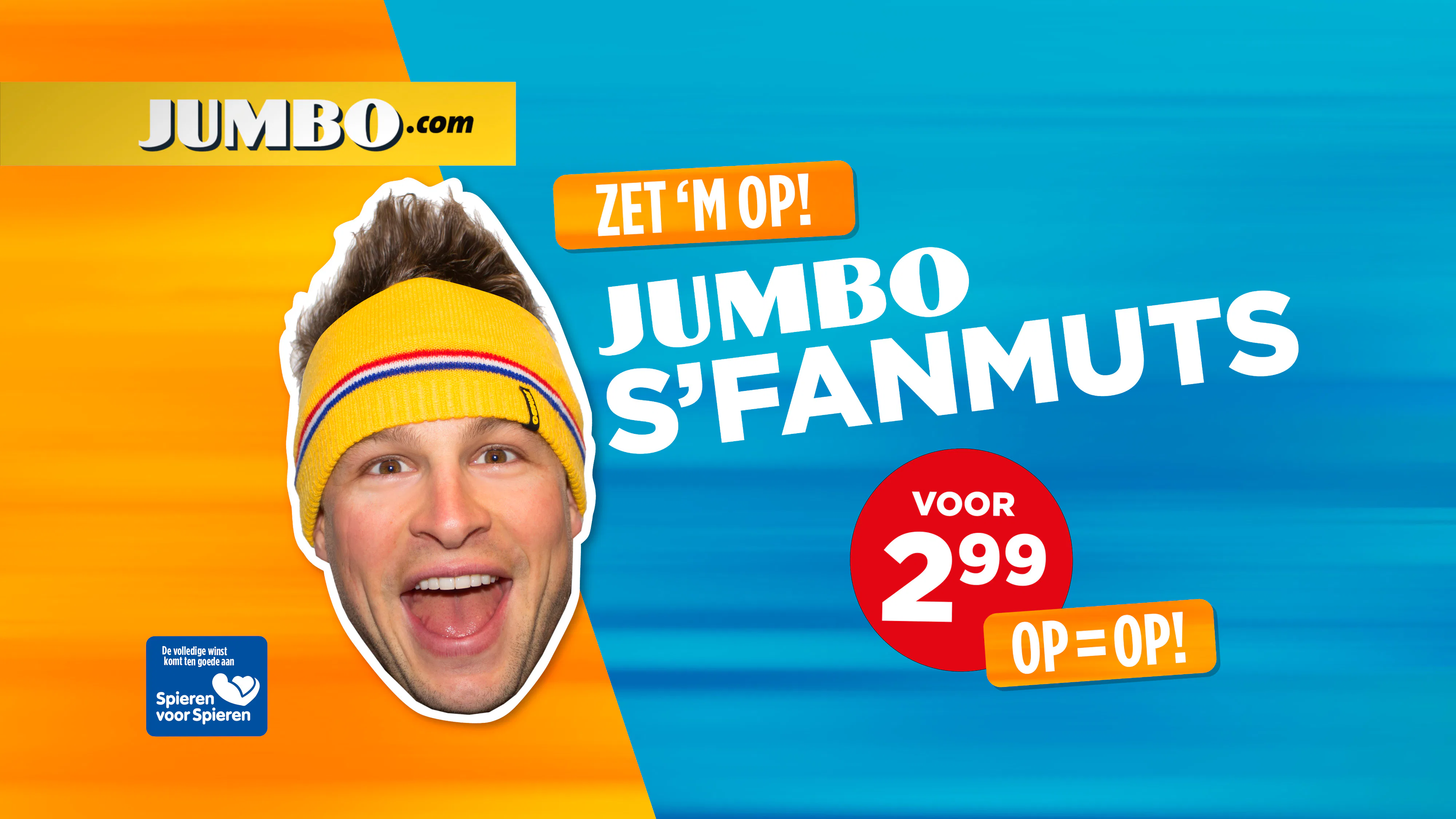 De muts die Jumbo lanceerde in de aanloop naar de Olympische Spelen.