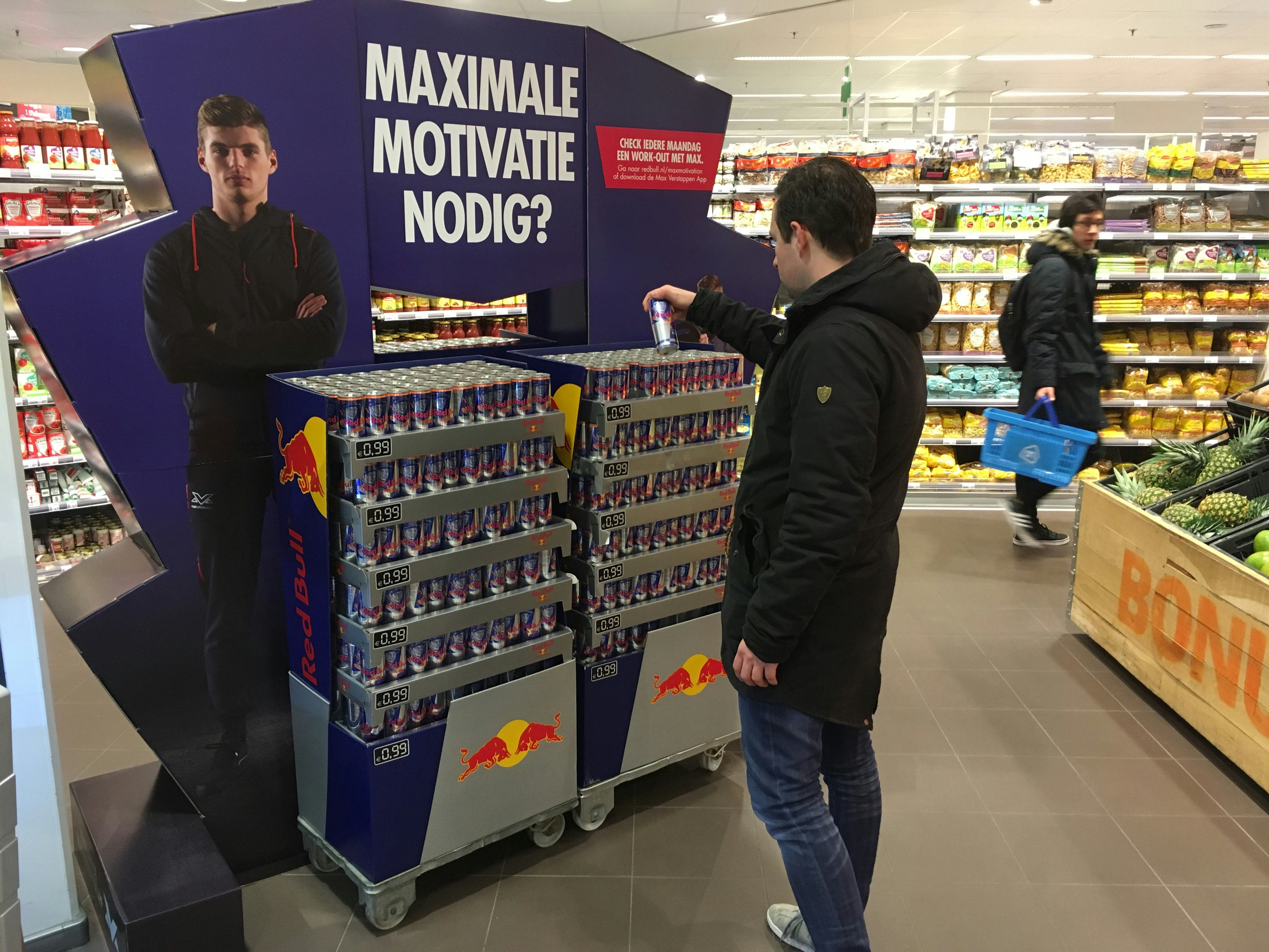 Marketing director Tijmen Doesborgh: ‘De visie waarin we de shopper bewuster maken van de relevantie van Red Bull, biedt de ruimte om verder te groeien.’